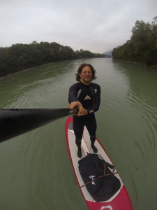 Read more about the article Stand Up Paddling auf der Salzach