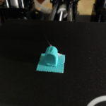 Und der allererste Trinus3D-Druck mit einer Stärke von 0.3mm