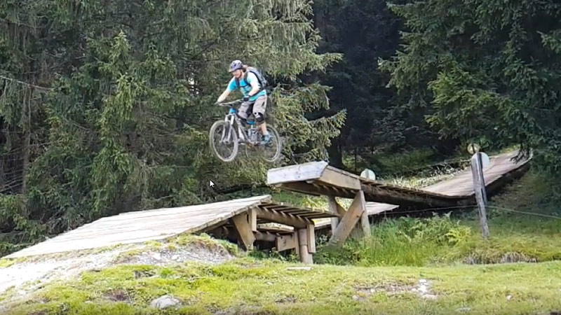Mehr über den Artikel erfahren Mountainbiken im HomeofLässig